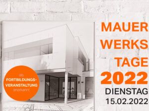 Mauerwerkstag - Teil 2